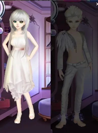 QQ炫舞结婚礼服【男】【白色】