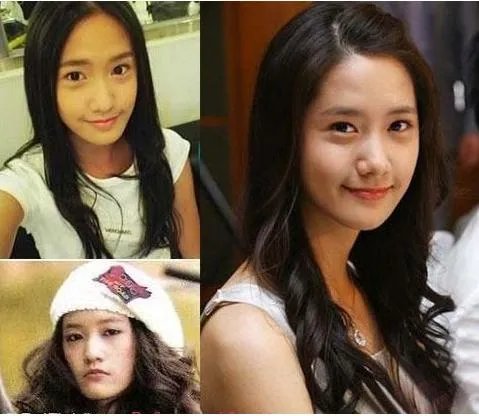 林允儿整容前不忍直视：林允儿整容前后对比