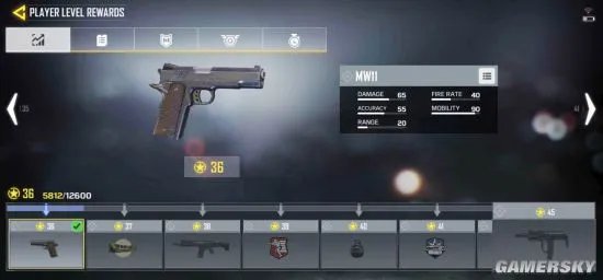 使命召唤手游如何解锁并装备手枪