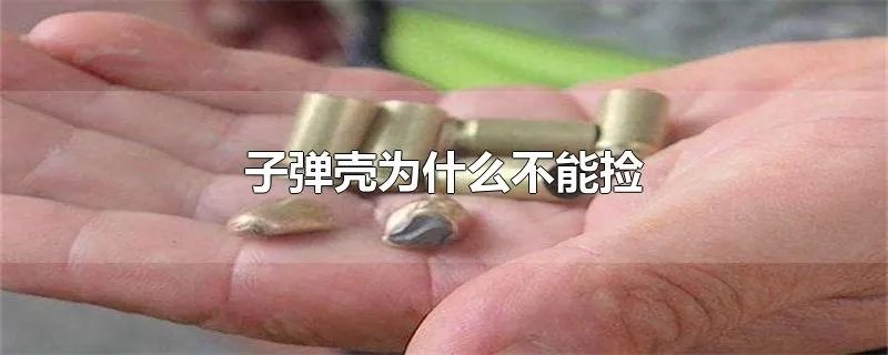 子弹壳为什么不能捡