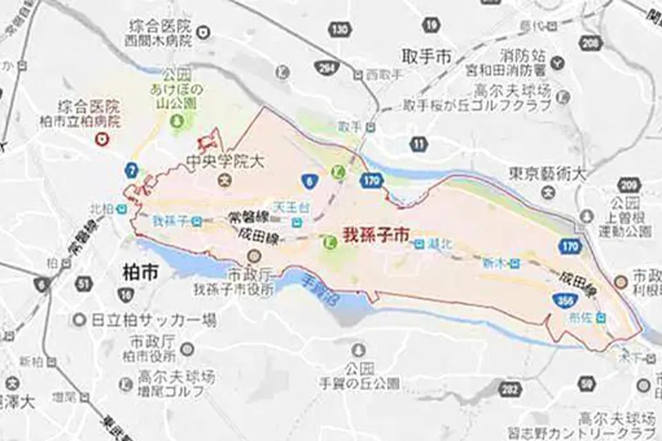 我孙子市是哪个县 我孙子市离东京多远