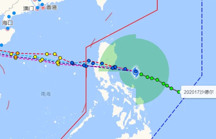 17号台风温州台风网台风路径图 2020年十七号台风路径图最新位置