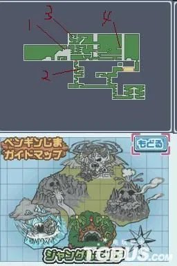 NDS《企鹅的问题》地图详解及全职业搜集