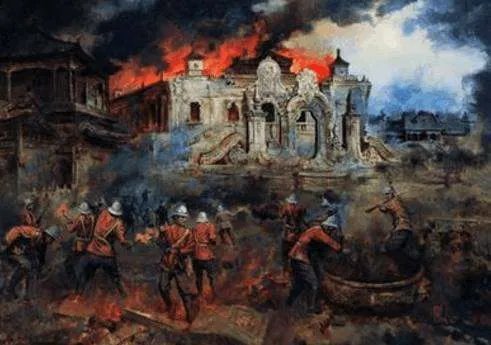 火烧圆明园是哪一年?