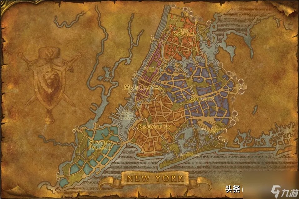 魔兽世界各国地图详解 全球地图分布与特 *** 域介绍