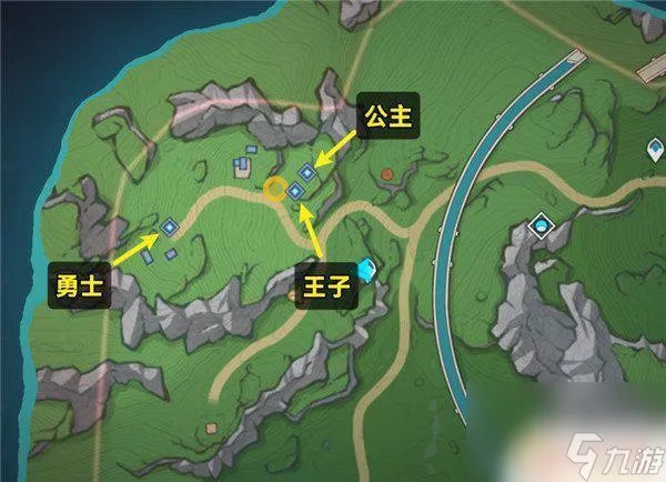 原神三个女儿 原神开满鲜花的草地上任务三只狗出现在哪里攻略