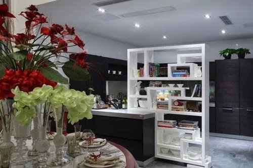 厨房与餐厅隔断图欣赏 8种厨房餐厅隔断推荐