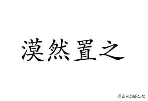 成语漠什么什么之？