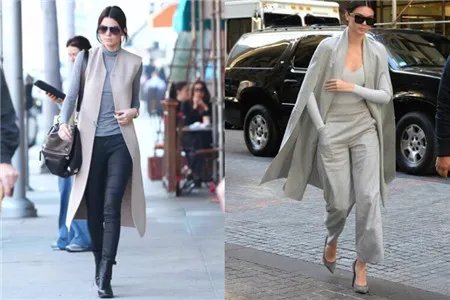 欧美明星秋冬街拍变得像她们一样时髦