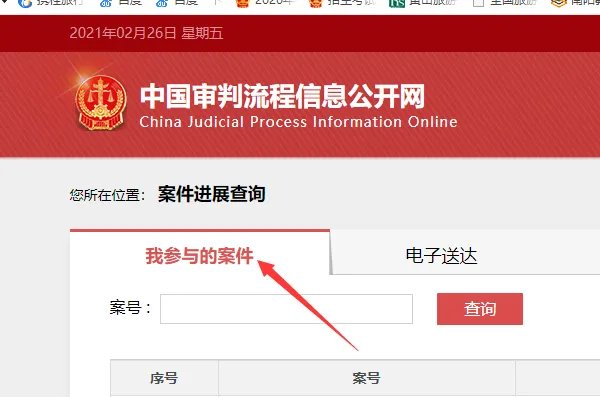 中国审判流程信息公开网怎么查询?
