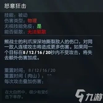 dota熊战士出装攻略 刀塔熊战士装备合成方法