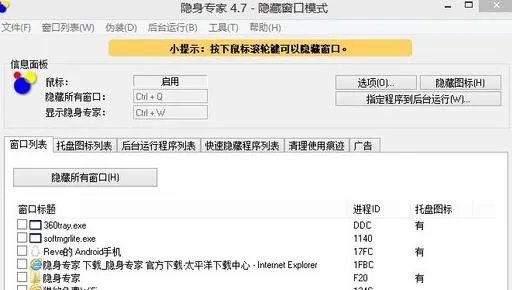 隐身专家正式版
