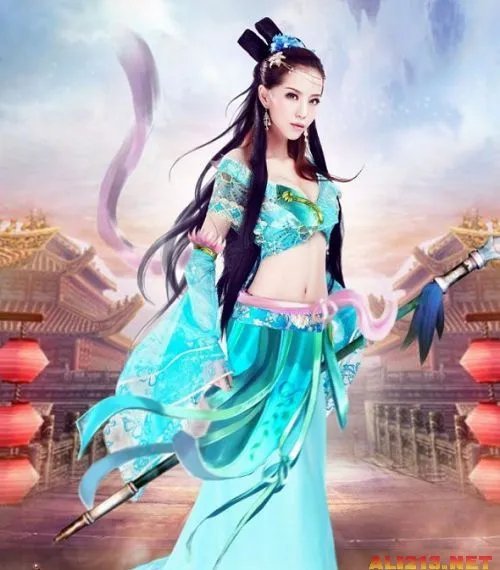 “CJ强吻门”叶梓萱古装COS 身材惹火 让人口干