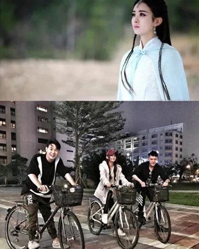 跨年演唱会上赵丽颖被质疑假唱与小沈阳冯绍峰骑行“取经”