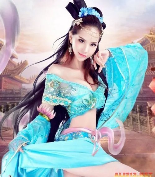 “CJ强吻门”叶梓萱古装COS 身材惹火 让人口干