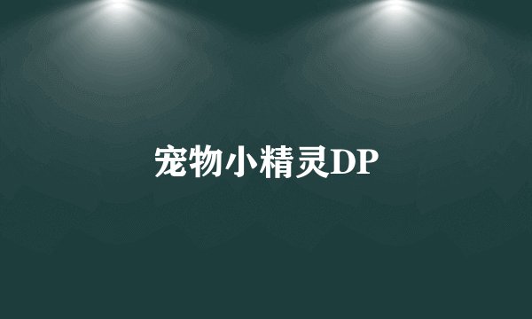 宠物小精灵DP