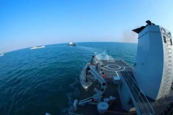 中国四大海域执行军事任务,发生了什么?