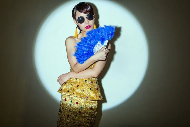 51游戏社区美女主播：她是豆子 霸气侧漏