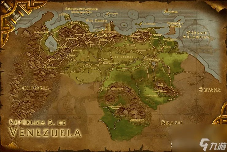 魔兽世界各国地图详解 全球地图分布与特 *** 域介绍