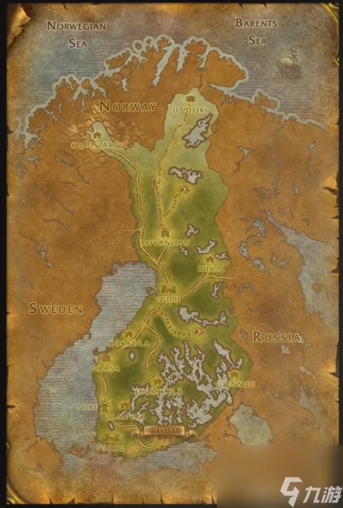 魔兽世界各国地图详解 全球地图分布与特 *** 域介绍