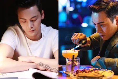 陈伟霆晒与侄子自拍表情可爱 新剧海报曝光精英范十足