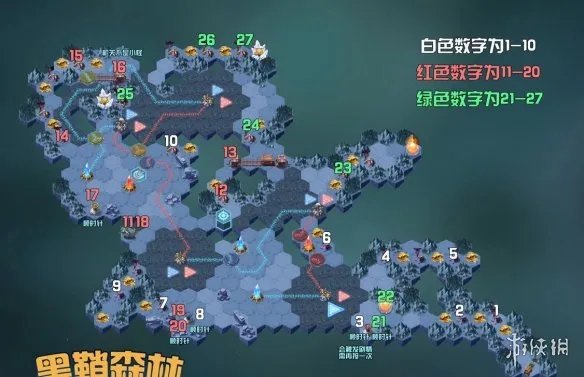 《剑与远征》黑鞘森林路线是什么 黑鞘森林路线攻略