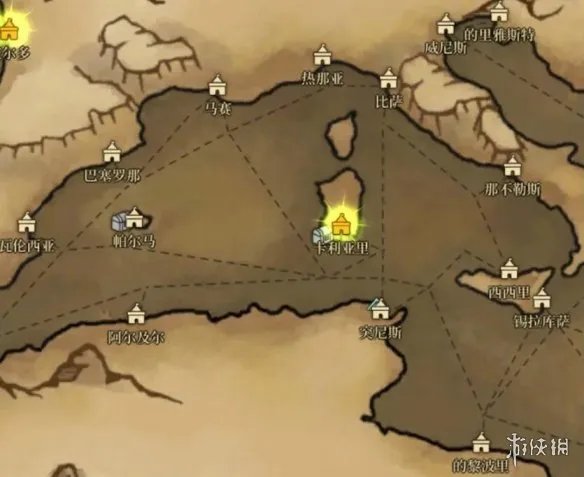 《风帆纪元》全地图汇总 地图航行区域分布一览