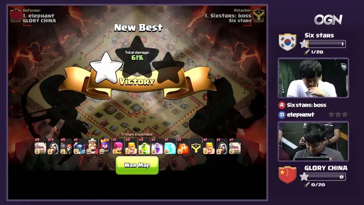 《部落冲突》CoC韩国邀请赛 最佳镜头集锦Top5