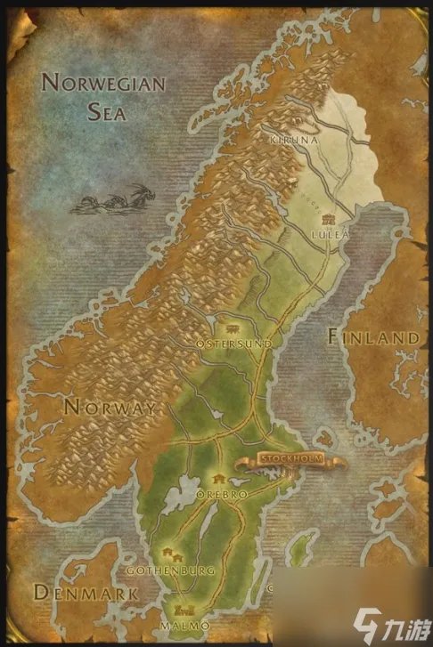 魔兽世界各国地图详解 全球地图分布与特 *** 域介绍