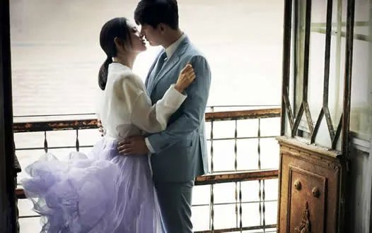 秋瓷炫婚纱照曝光：诠释了什么叫做美如画