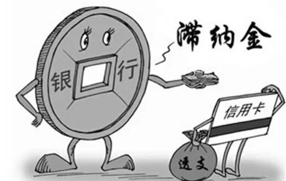 招商银行滞纳金怎么算？