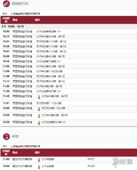 东京奥运会8月8日赛程 8月8日奥运会赛程分享