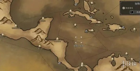 《风帆纪元》全地图汇总 地图航行区域分布一览