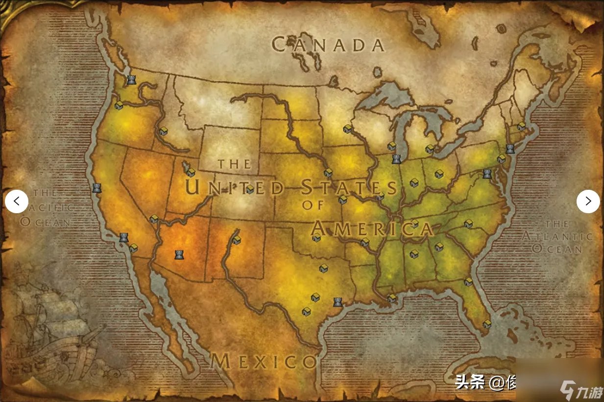 魔兽世界各国地图详解 全球地图分布与特 *** 域介绍