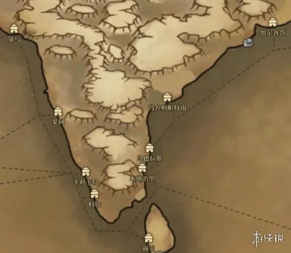 《风帆纪元》全地图汇总 地图航行区域分布一览