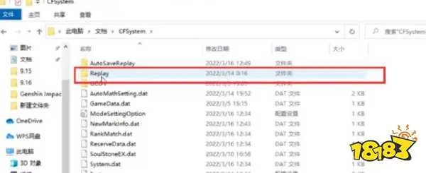 cf保存的录像在哪个文件夹