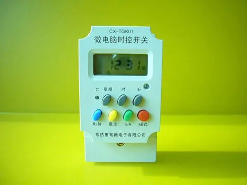 时控开关怎么调时间