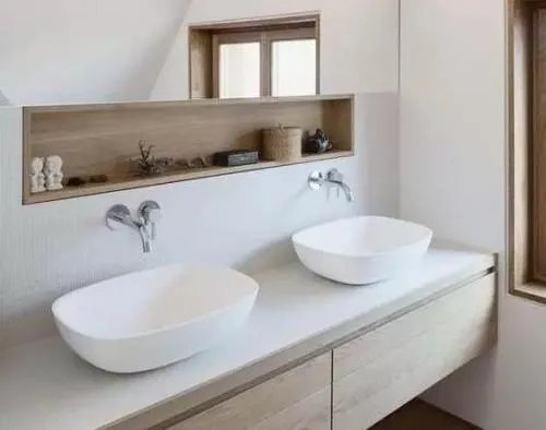 我的天！洗脸盆原来可以这么美，赶紧在家里装一个