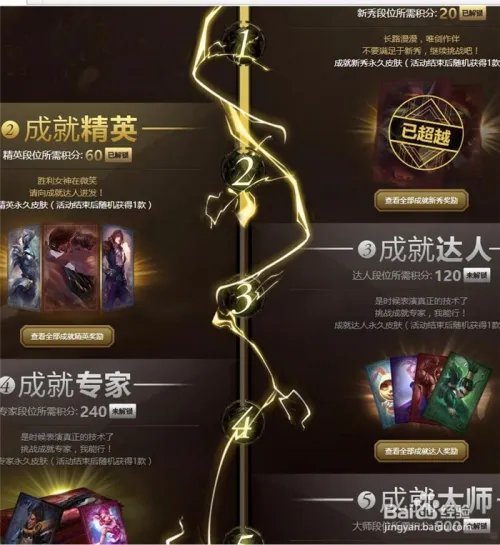 英雄联盟成就大师怎么领取