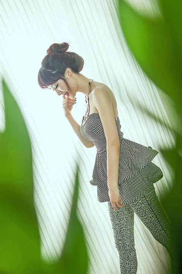 51游戏社区美女主播：她是豆子 霸气侧漏