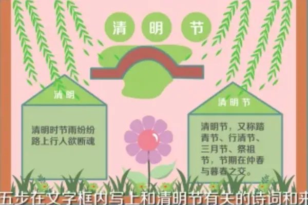 清明节的画怎么画 一等奖,简单