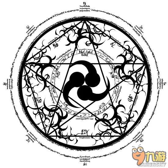 《阴阳师》现世召唤阵创意图片 现世召唤阵打印