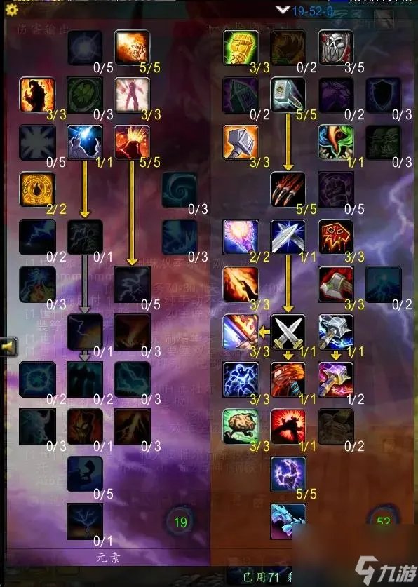 魔兽世界增强萨满天赋加点 增强萨天赋雕文输出手法