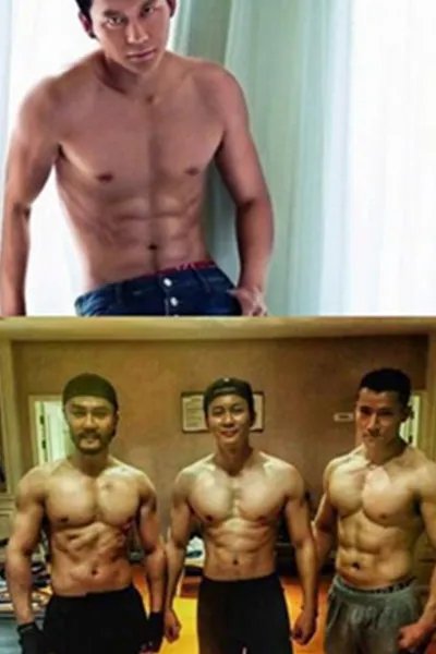 李晨晒肌肉照着震惊全场  网友调侃范爷有福了