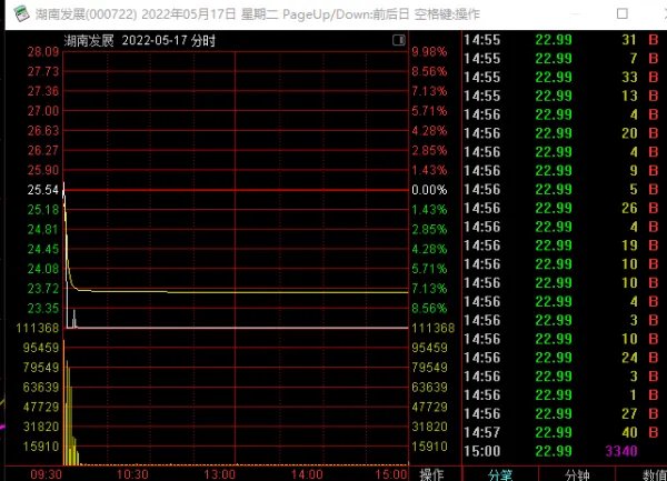 湖南发展股票的潜力如何？