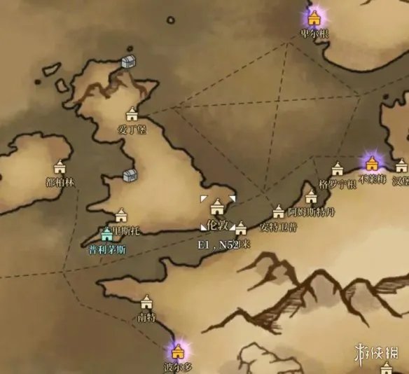 《风帆纪元》全地图汇总 地图航行区域分布一览