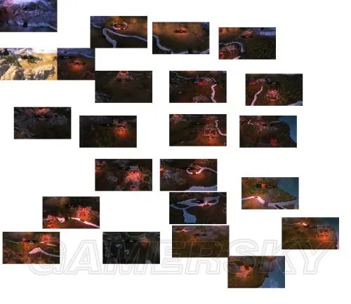 《侠客风云传》地图一览 侠客风云传各城镇地图位置一览