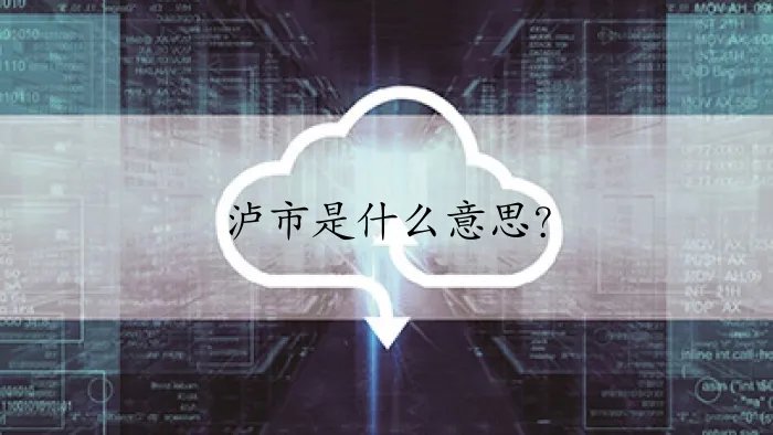 泸市是什么意思？