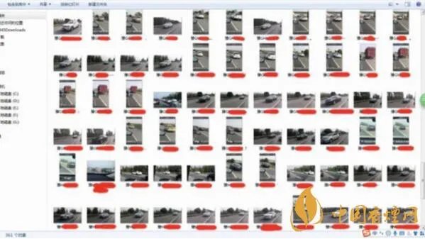 男子回应拍361张车辆违章照 全部罚200记6分！