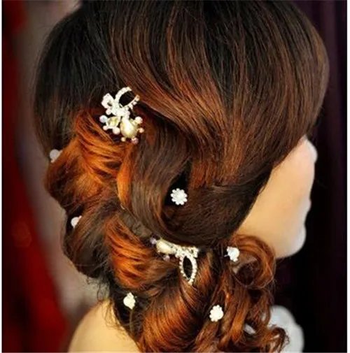新娘编发发型哪种好看  美丽的新娘编发造型推荐